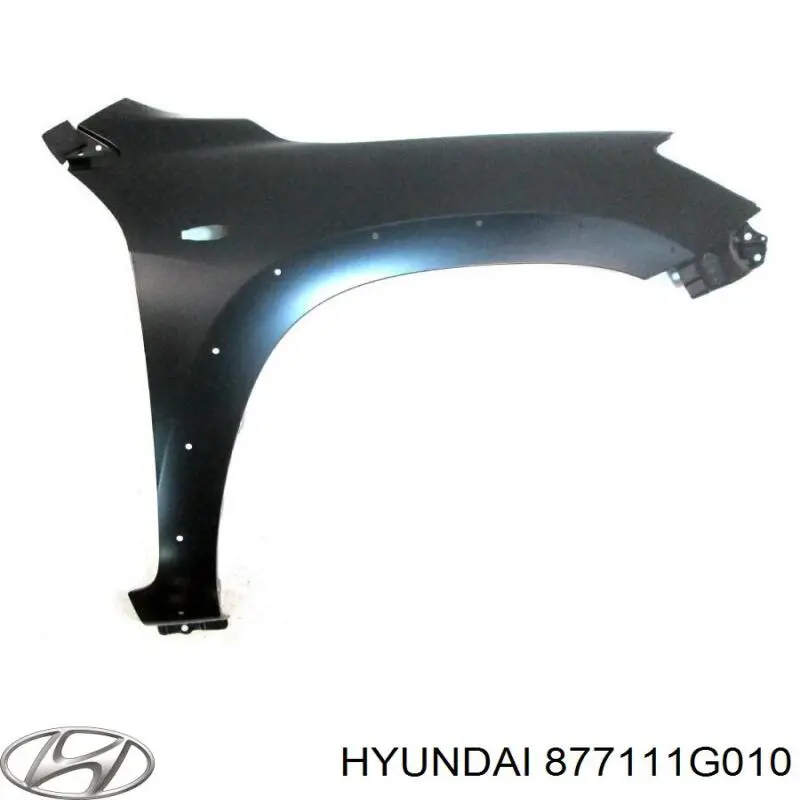 877111G010 Hyundai/Kia молдинг переднього лівого крила