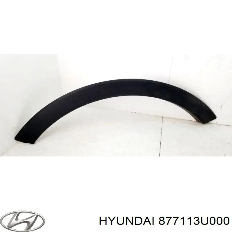Накладка переднього лівого крила Hyundai/Kia 877113U000 ціна, від 12.85 USD