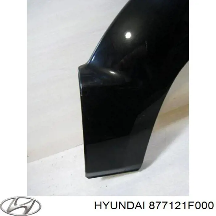877121F000 Hyundai/Kia накладка переднього правого крила