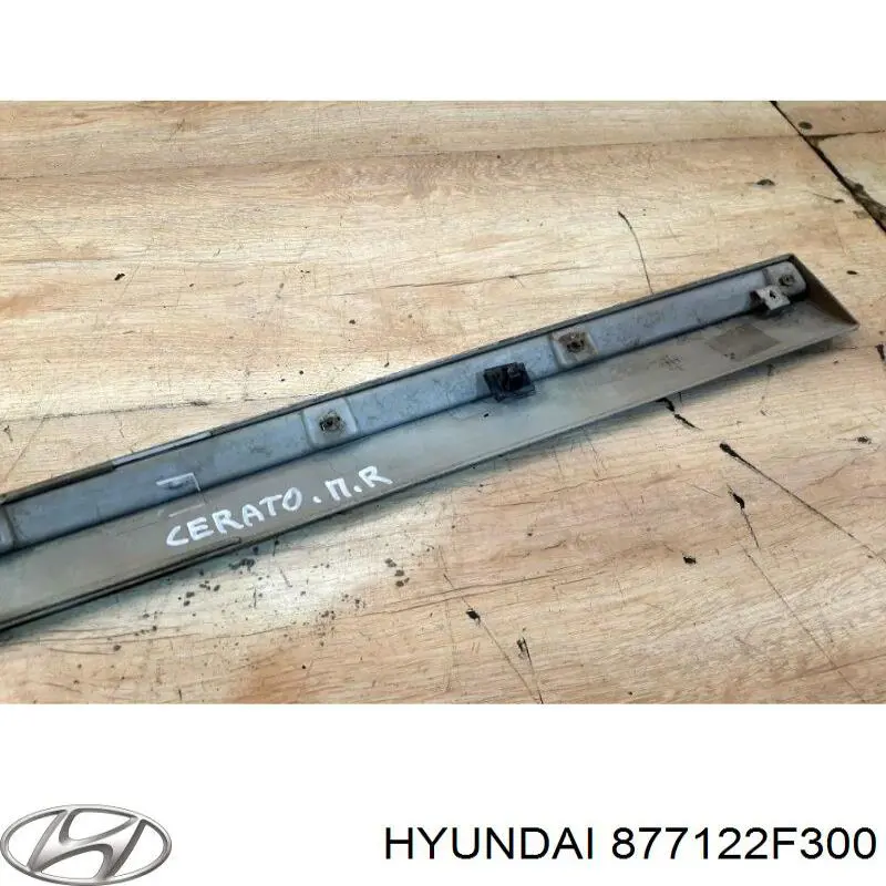 877122F300 Hyundai/Kia молдинг передньої правої двері