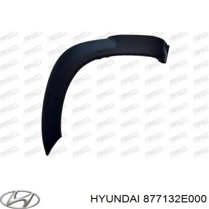 877132E000 Hyundai/Kia розширювач переднього крила, лівий