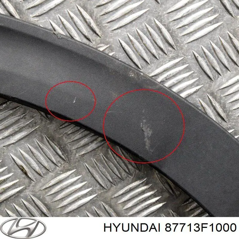 Купити 87713F1000 Hyundai/Kia Молдинг арки крила переднього, лівий