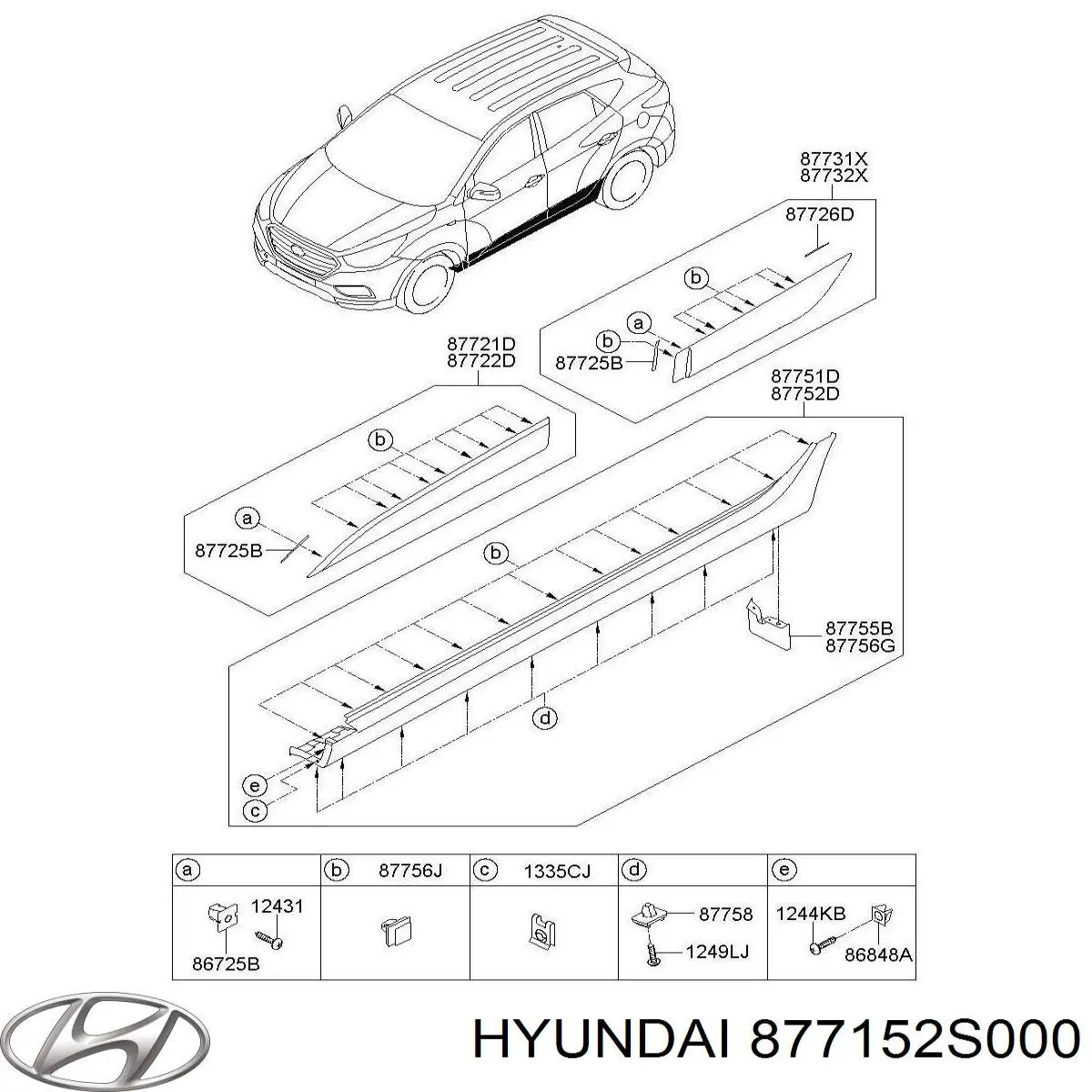  Hyundai/Kia 877152S000 ціна, від 0.25 USD