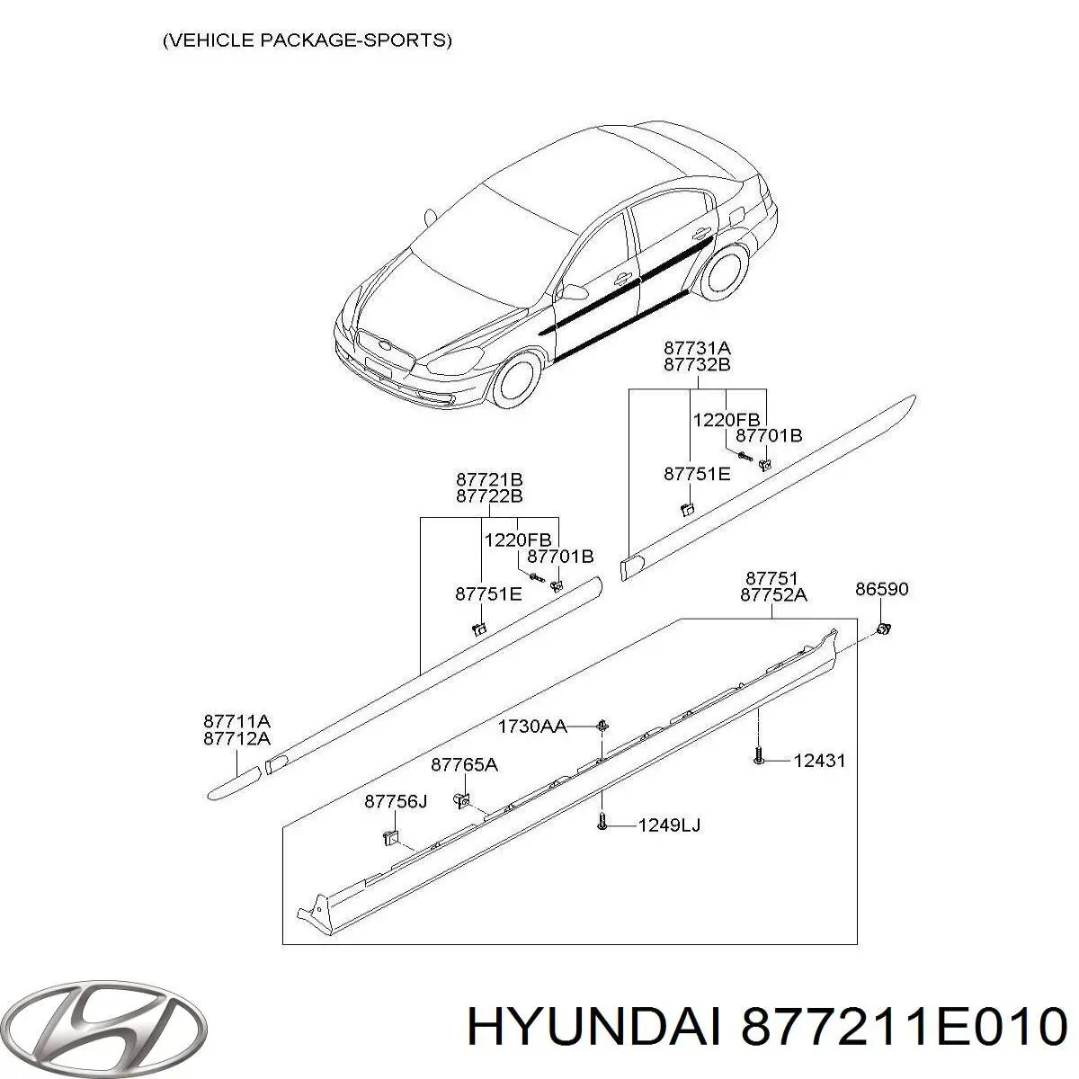  Hyundai/Kia 877211E010 ціна, від 32.10 USD