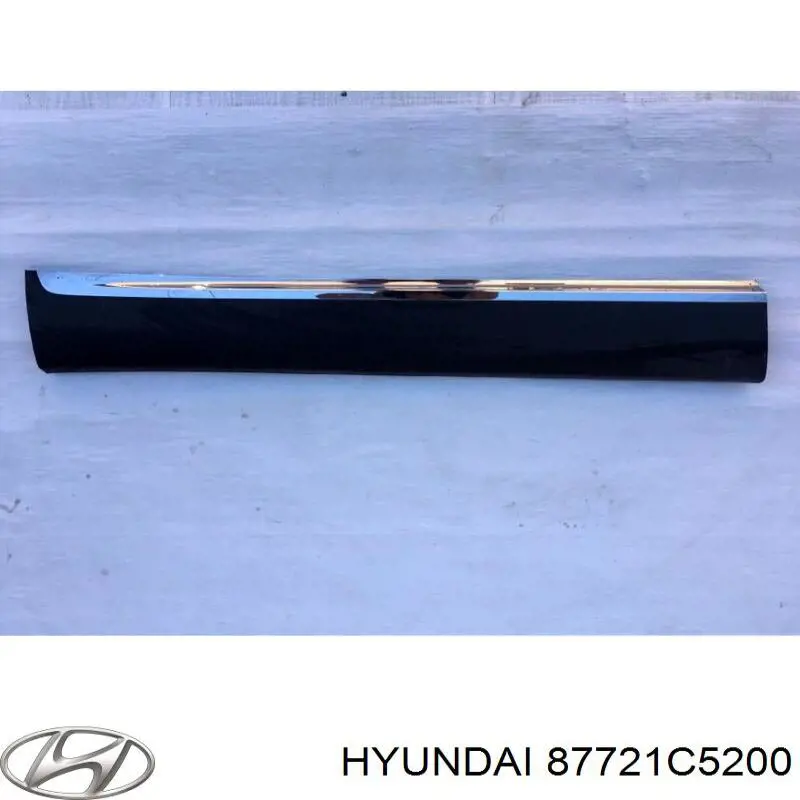 87721C5200 Hyundai/Kia Молдинг передніх лівих дверей