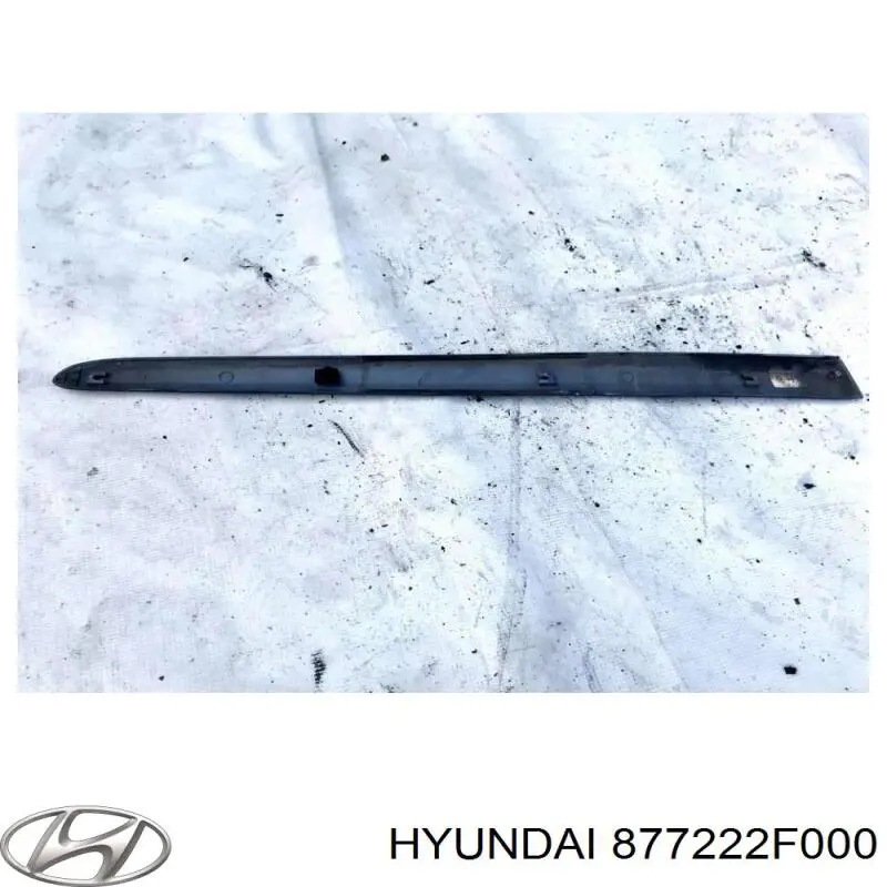Молдинг задніх правих дверей Hyundai/Kia 877222F000 ціна, від 54.25 USD