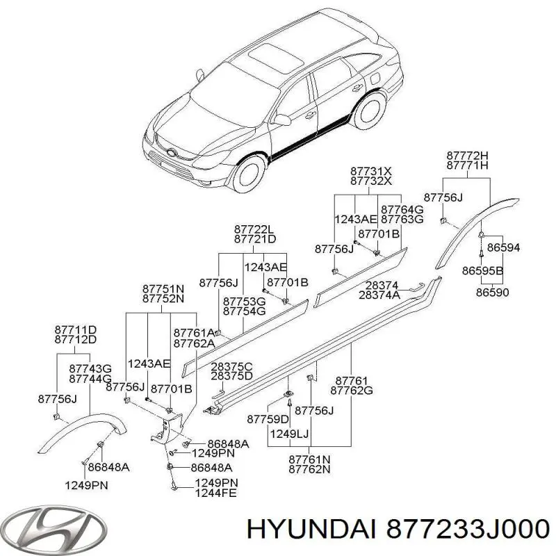 877233J000 Hyundai/Kia 