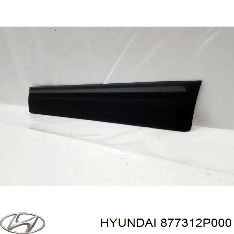 Накладка задньої лівої двері Hyundai/Kia 877312P000 ціна, від 19.02 USD