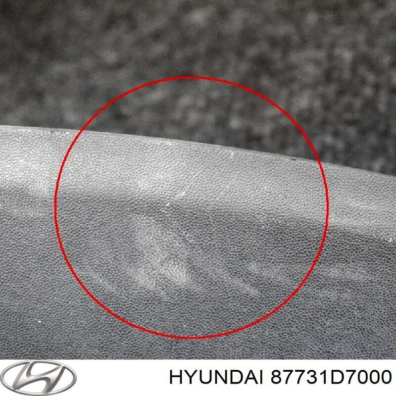 87731D7000 Hyundai/Kia Накладка задніх дверей