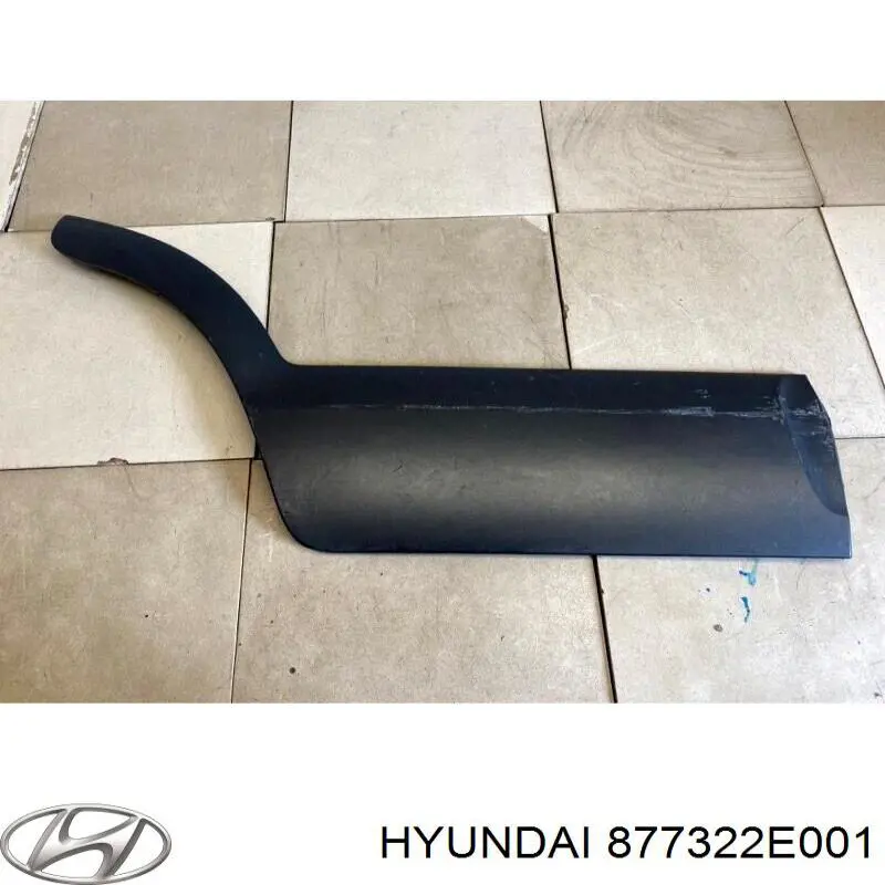 Накладка задньої лівої двері Hyundai/Kia 877322E001 ціна, від 8.71 USD