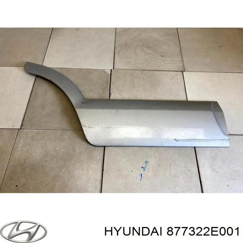 877322E001 Hyundai/Kia накладка задньої лівої двері
