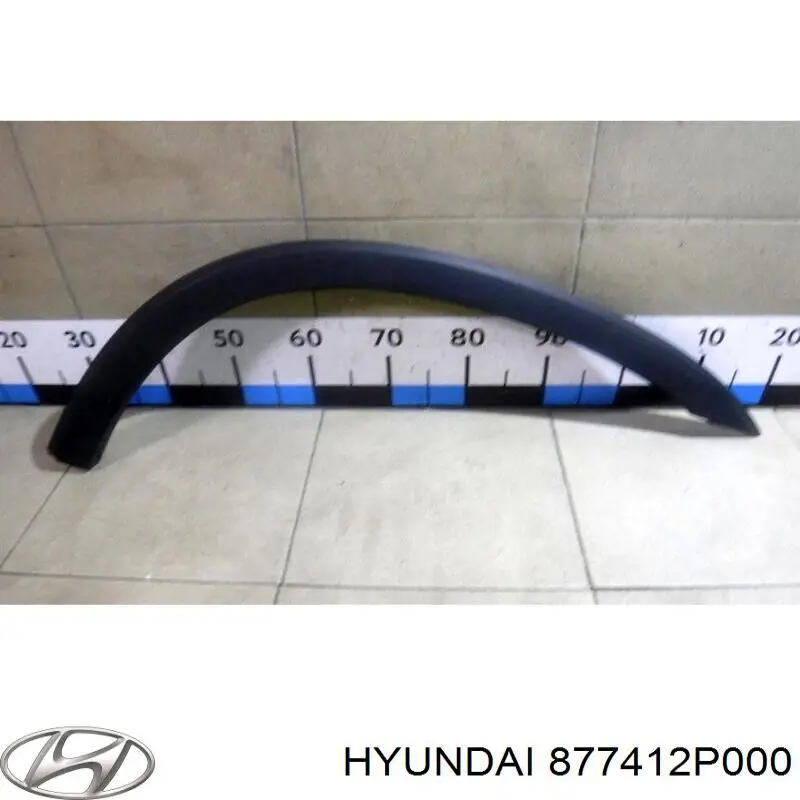 Купити 877412P000 Hyundai/Kia Молдинг арки колеса заднього, лівий