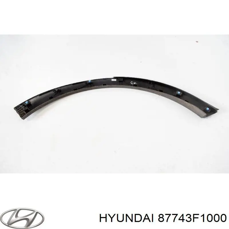 Купити 87743F1000 Hyundai/Kia Молдинг арки колеса заднього, лівий