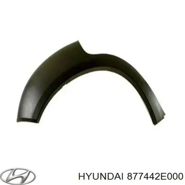 Купити 877442E000 Hyundai/Kia Накладка заднього правого крила