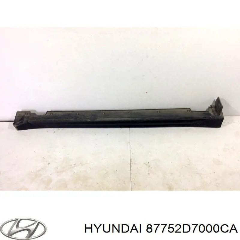 87752D7000CA Hyundai/Kia Накладка зовнішня (молдинг) порога, правий