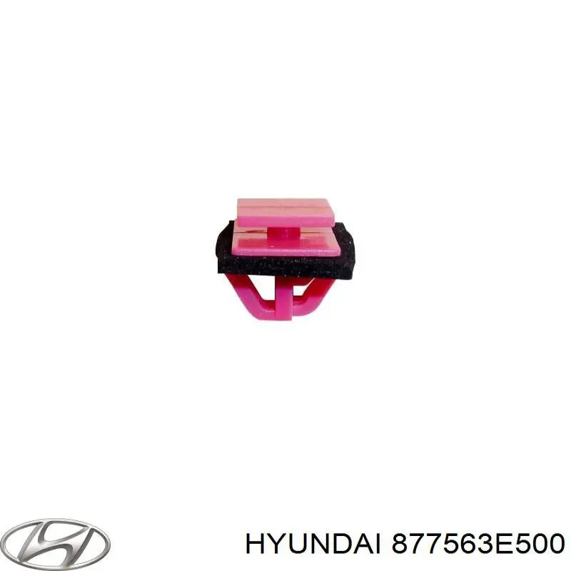 Пістон (кліп) кріплення накладок порогів Hyundai/Kia 877563E500 ціна, від 0.55 USD