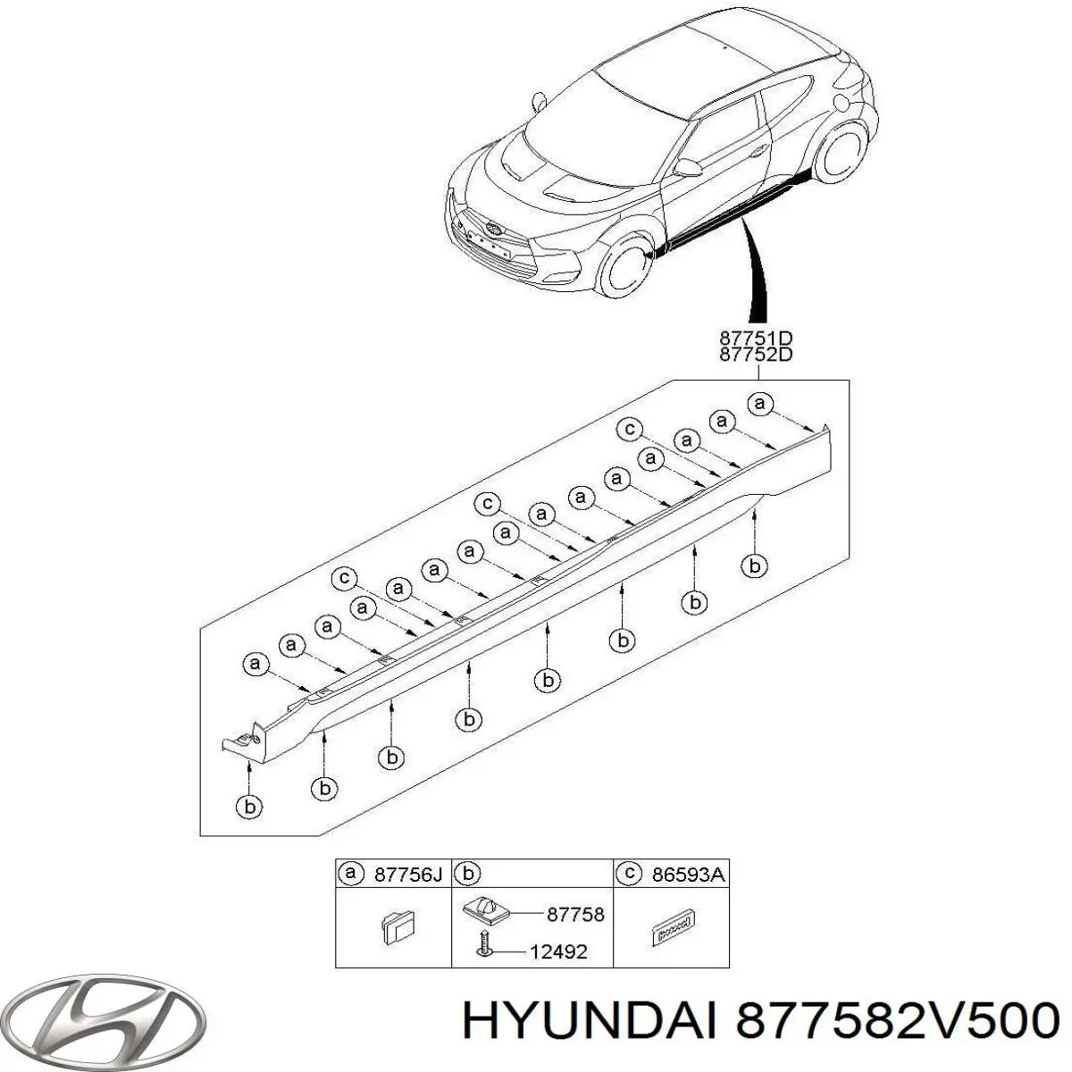 877582V500 Hyundai/Kia 