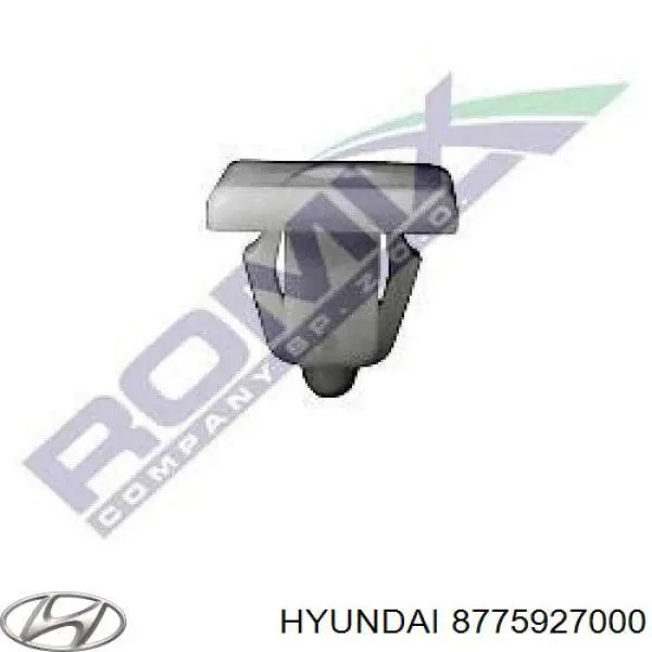 Пістон (кліп) кріплення накладок порогів MAK 14911 ціна, від 0.52 USD