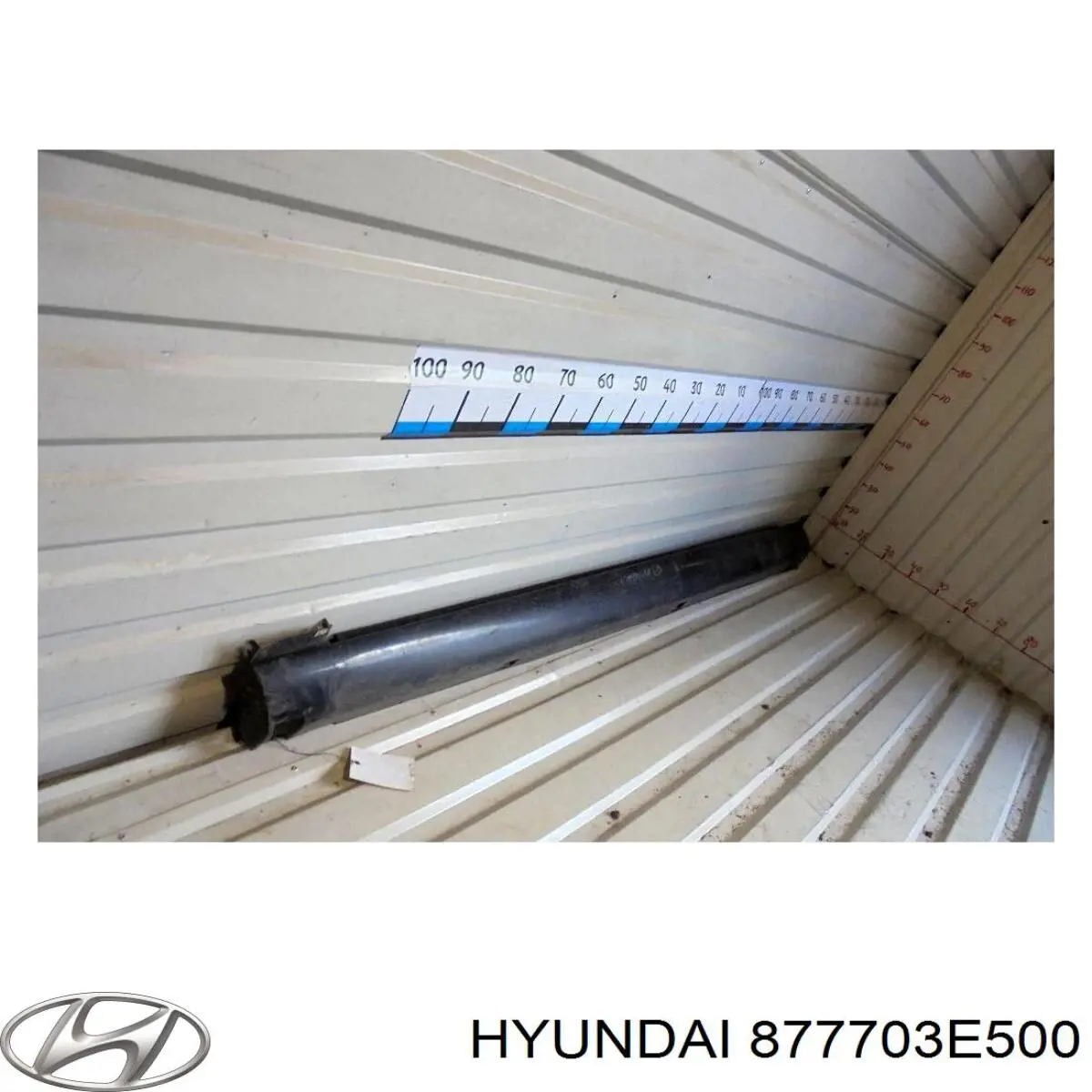 Накладка зовнішня (молдинг) порога, лівий Hyundai/Kia 877703E500XX ціна, від 10.14 USD