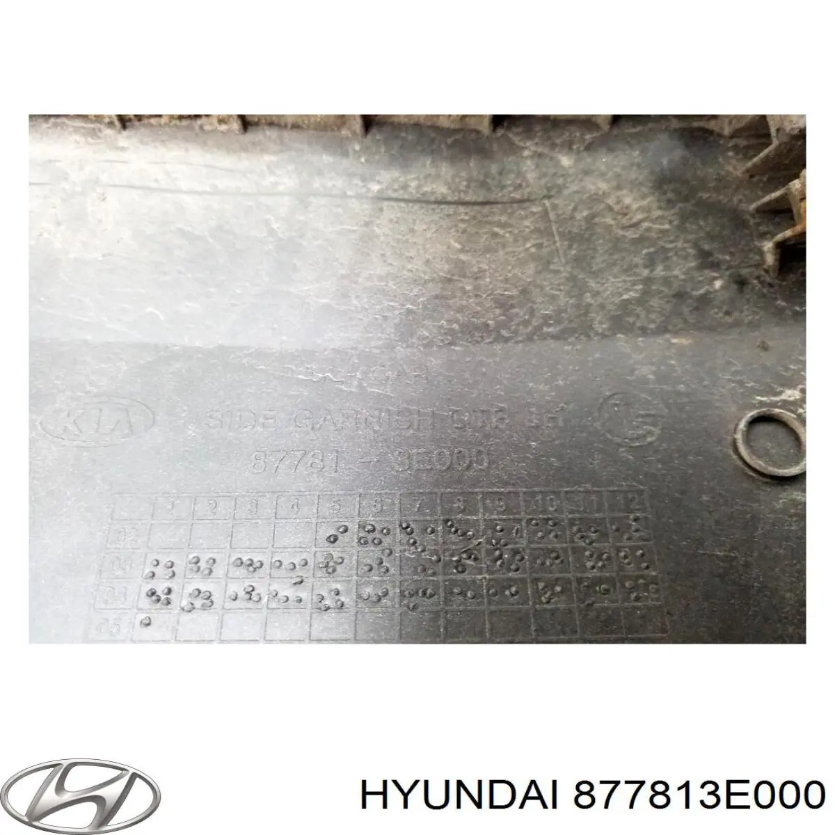 877813E000 Hyundai/Kia 