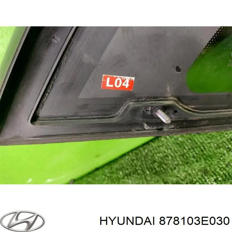 878103E030 Hyundai/Kia Скло багажного відсіку, ліве