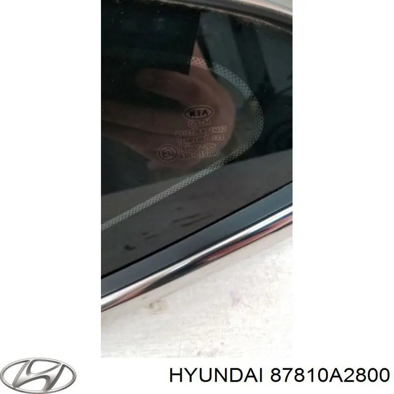 87810A2800 Hyundai/Kia скло багажного відсіку, ліве