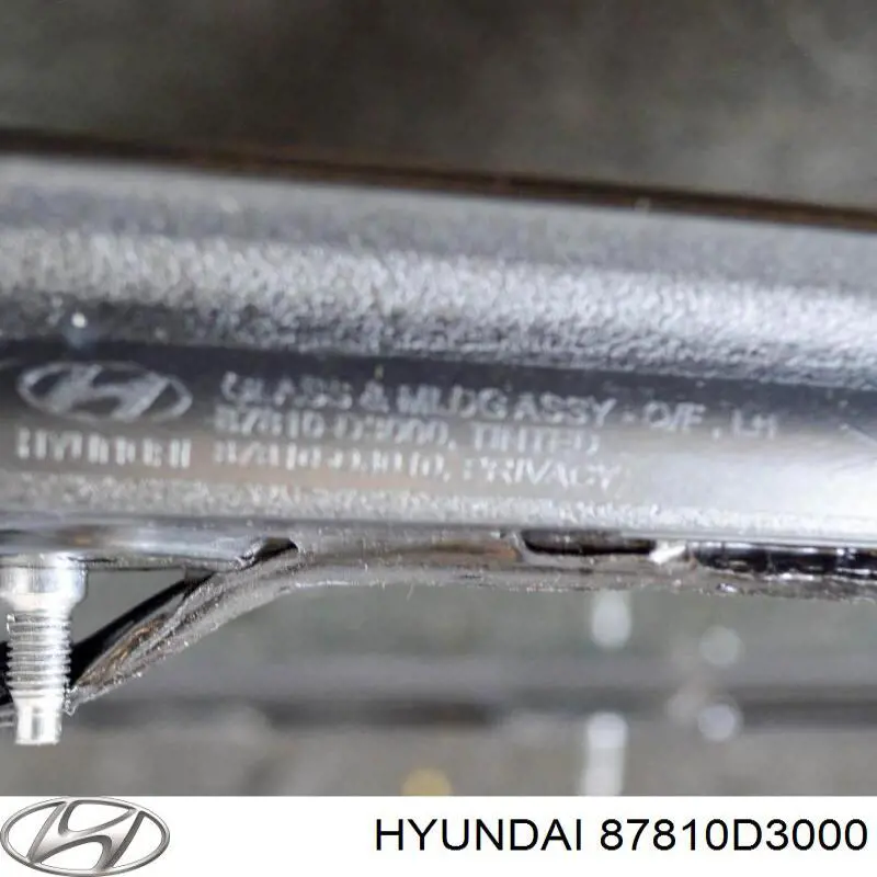 Скло багажника, ліве Hyundai/Kia 87810D3000 ціна, від 33.26 USD