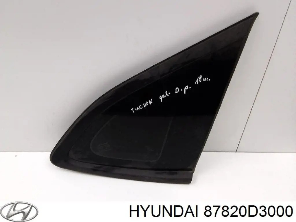 87820D3000 Hyundai/Kia Стукло багажника, праве