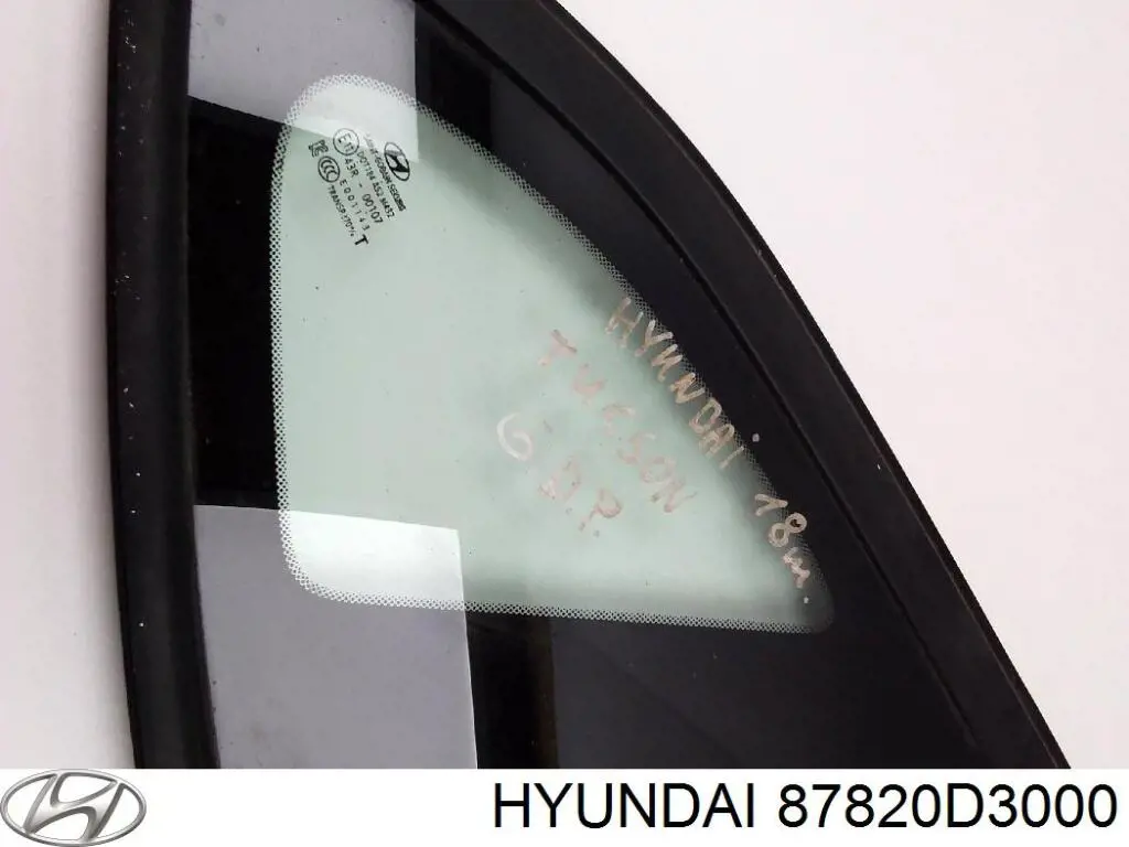 Скло багажного відсіку, праве Hyundai/Kia 87820D3000 ціна, від 37.75 USD