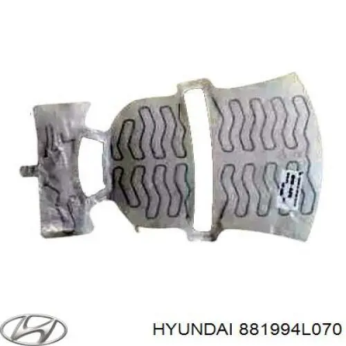 881994L070 Hyundai/Kia Мат підігріву переднього сидіння лівого