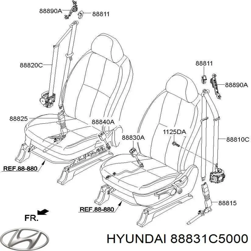 88831C5000 Hyundai/Kia 