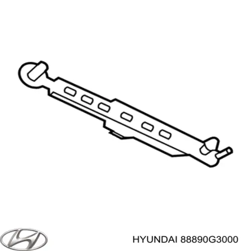  Hyundai/Kia 88890G3000 ціна, від 12.50 USD