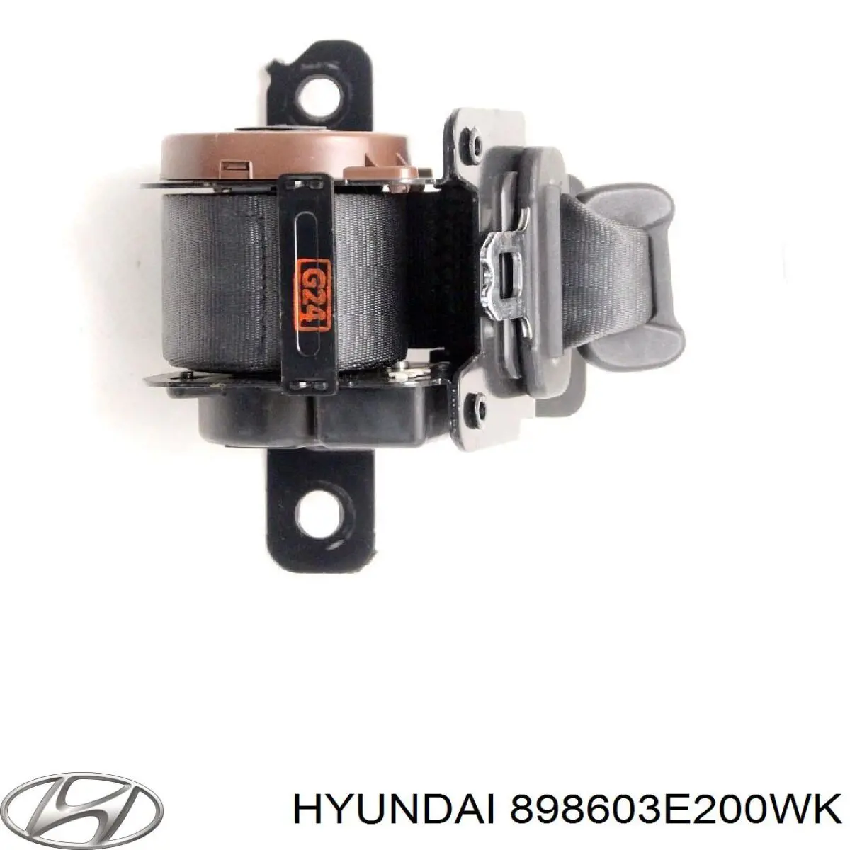 Пасок безпеки задній центральний Hyundai/Kia 898603E200WK ціна, від 15.15 USD