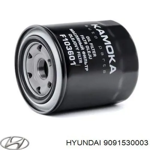 9091530003 Hyundai/Kia Фільтр масла