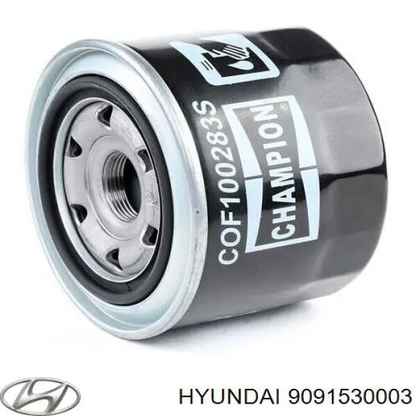 Масляний фільтр двигуна Hyundai/Kia 9091530003 ціна, від 9.21 USD