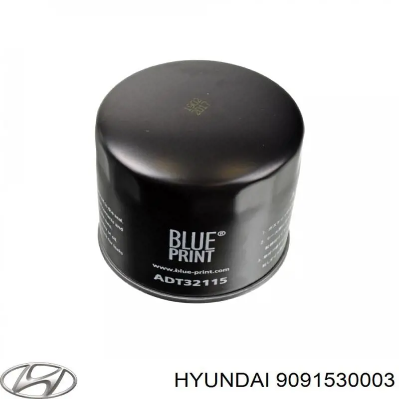 Купити 9091530003 Hyundai/Kia Фільтр очищення масла відцентровий