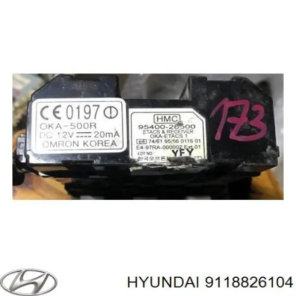 Коробка запобіжників Hyundai/Kia 9118826104 ціна, від 10.13 USD