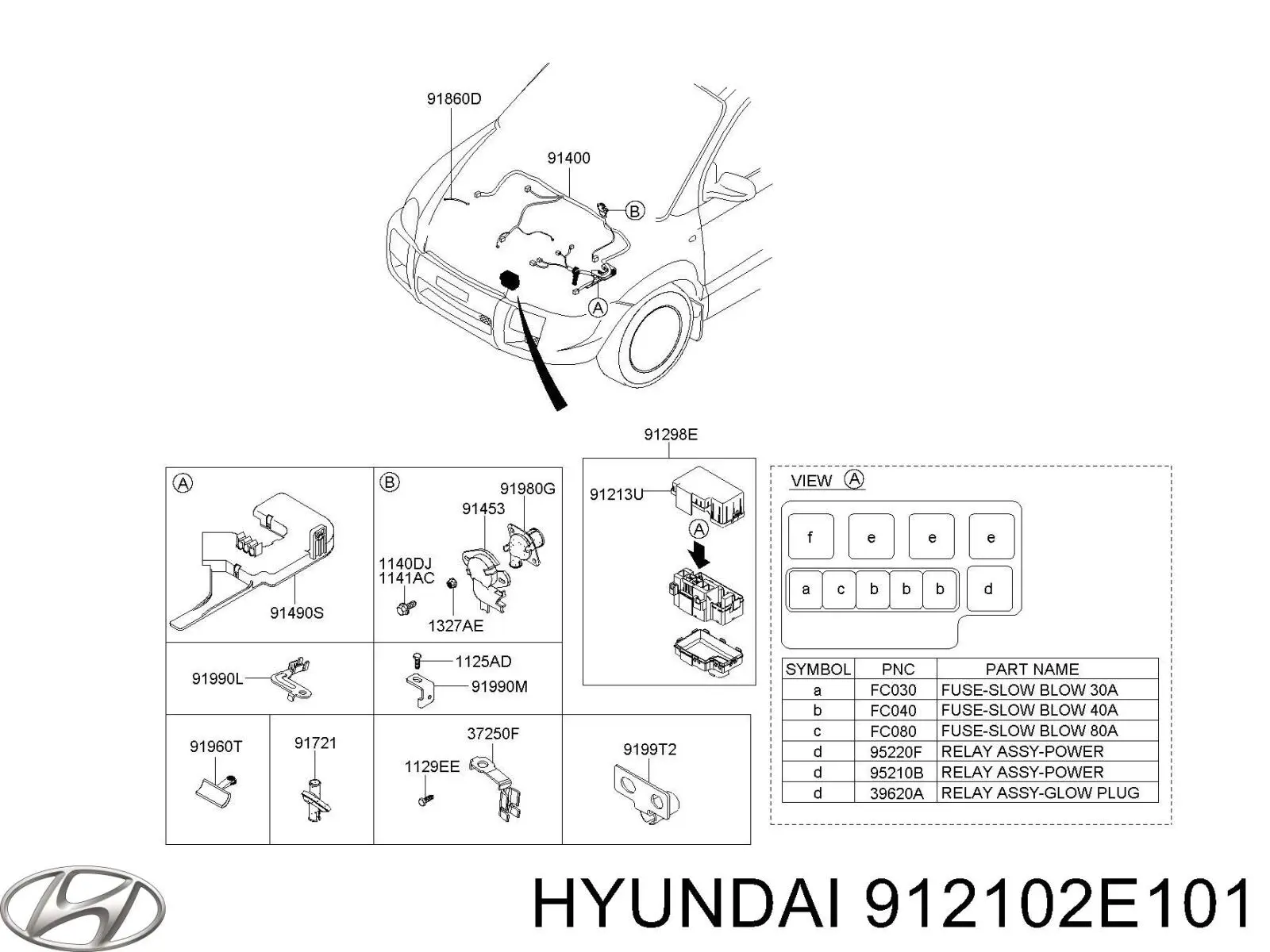 Купити 912102E101 Hyundai/Kia 