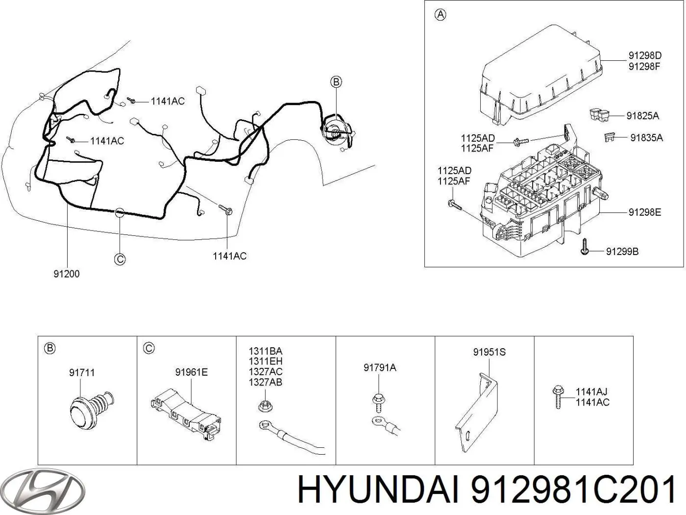 912981C201 Hyundai/Kia 