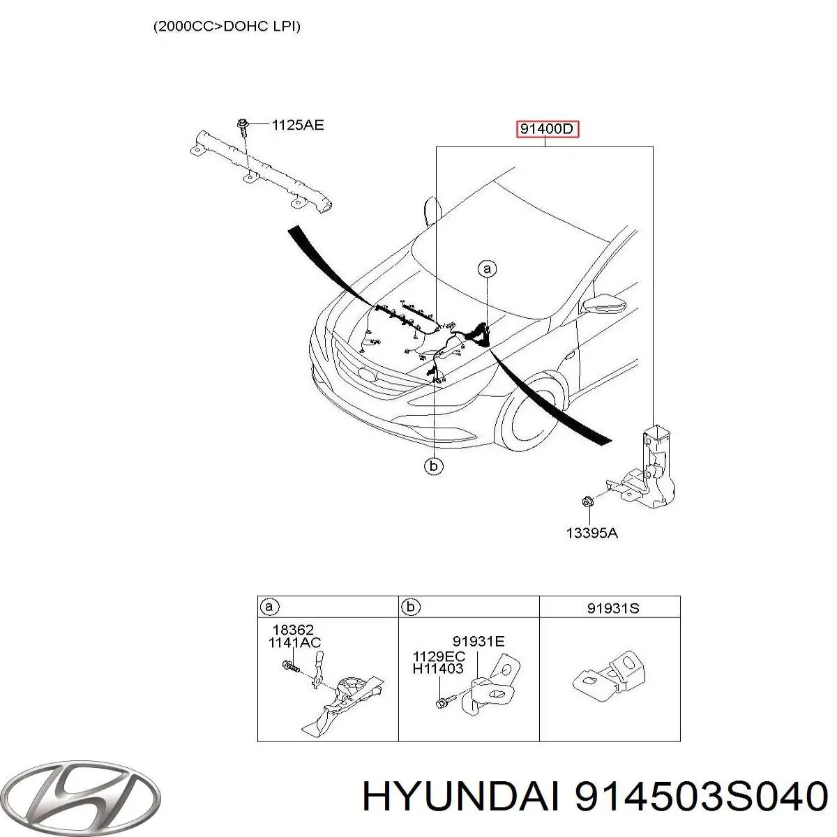  Hyundai/Kia 914503S040 ціна, від  USD