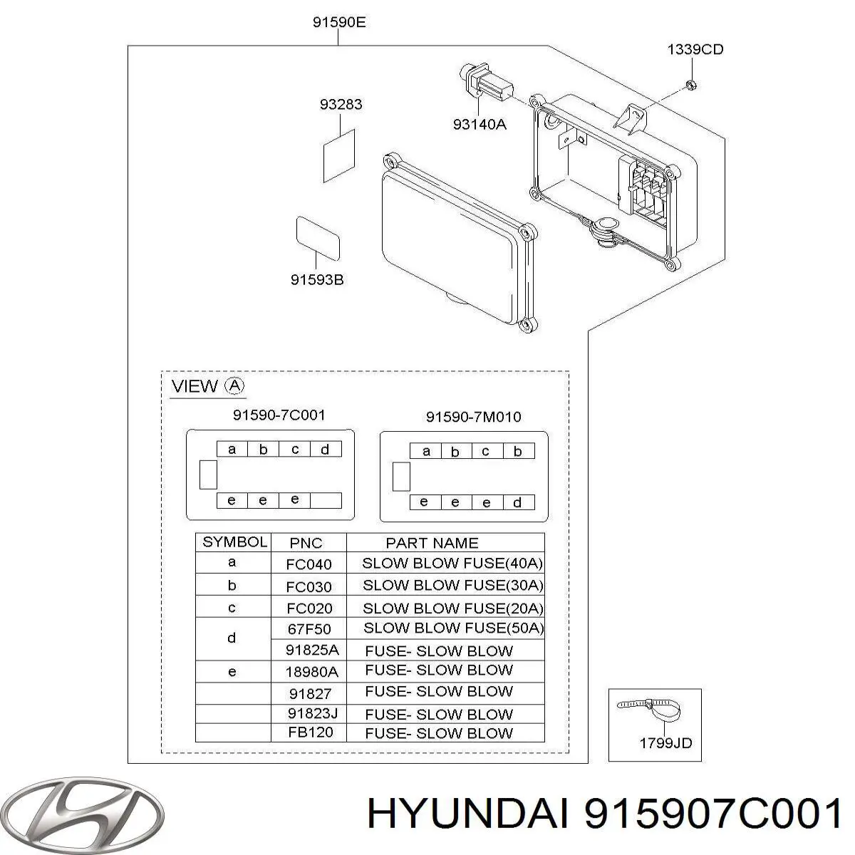 915907C001 Hyundai/Kia 