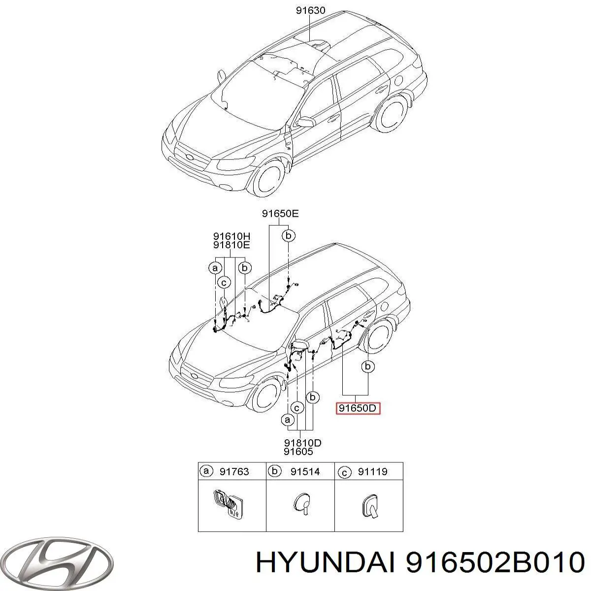  Hyundai/Kia 916502B010 ціна, від 5.07 USD