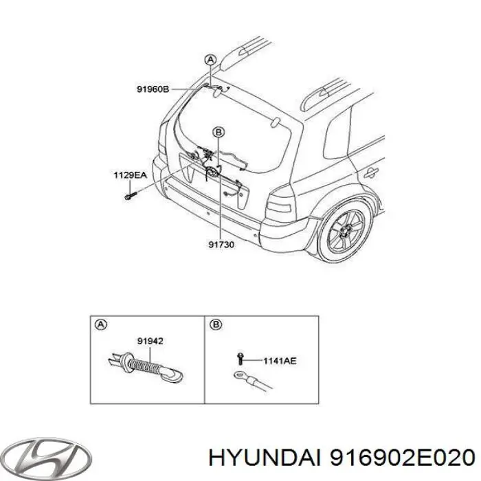916902E020 Hyundai/Kia 