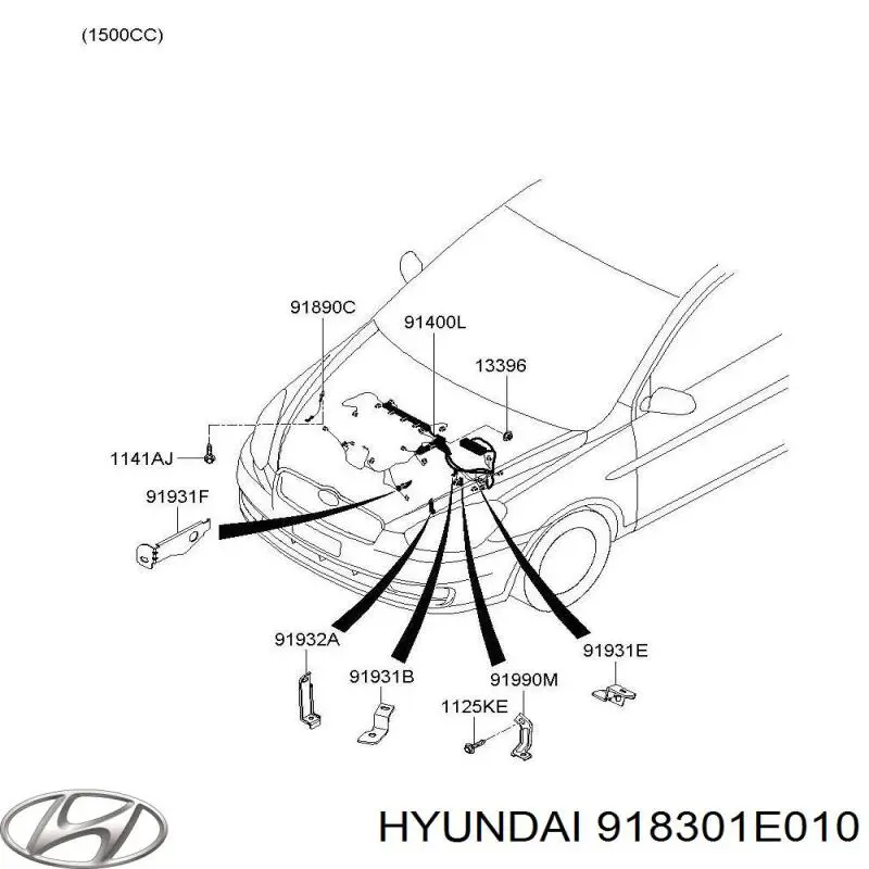  Hyundai/Kia 918301E010 ціна, від 2.53 USD