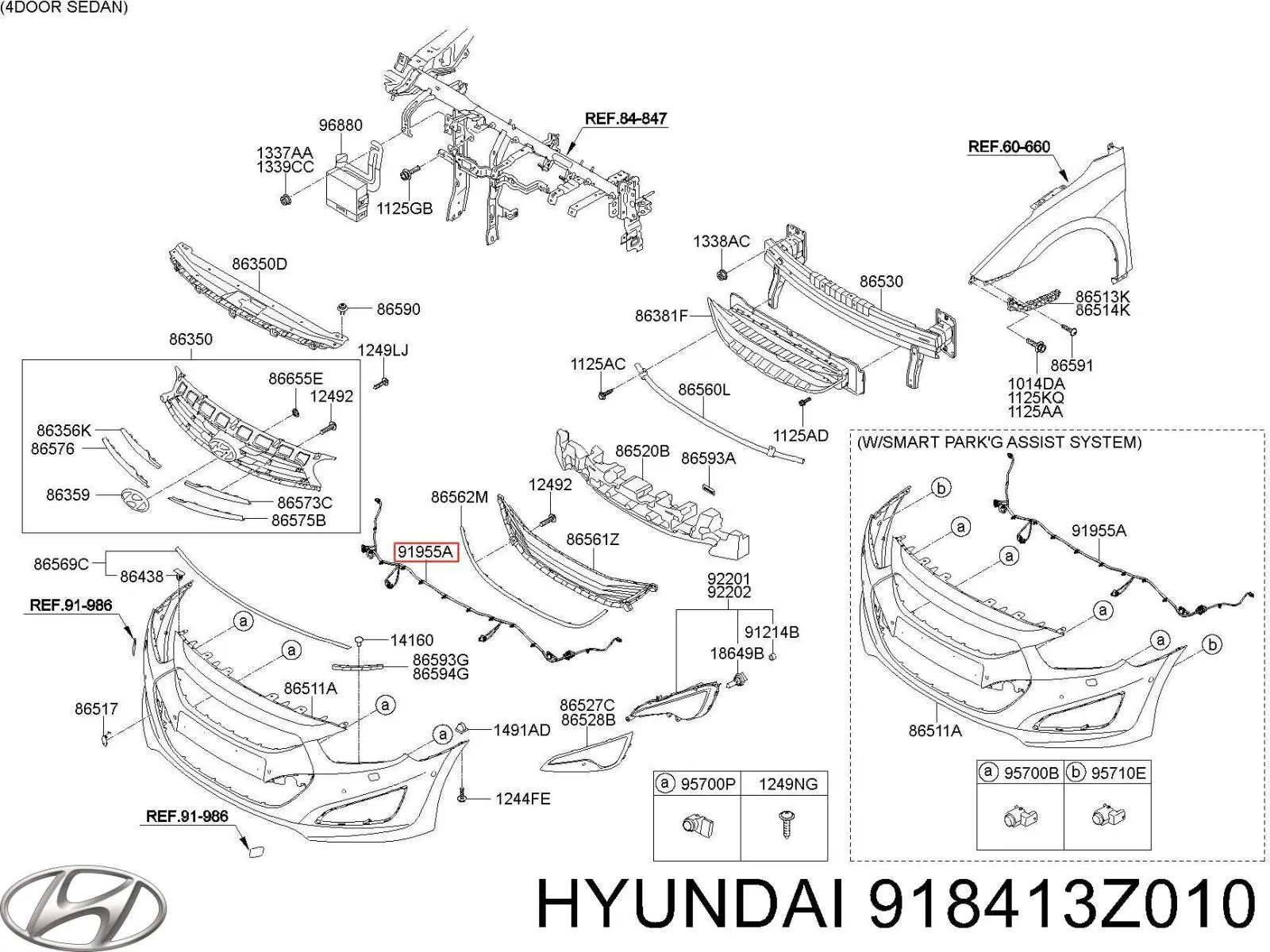  Hyundai/Kia 918413Z010 ціна, від 225.85 USD