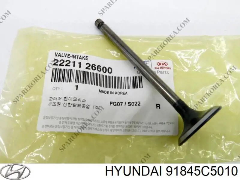  Hyundai/Kia 91845C5010 ціна, від 70.46 USD
