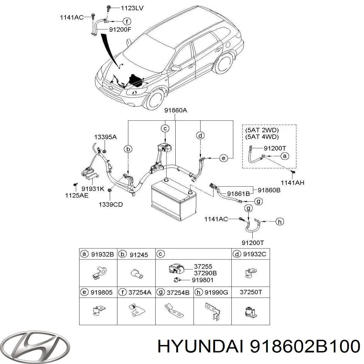 Купити 918602B100 Hyundai/Kia 