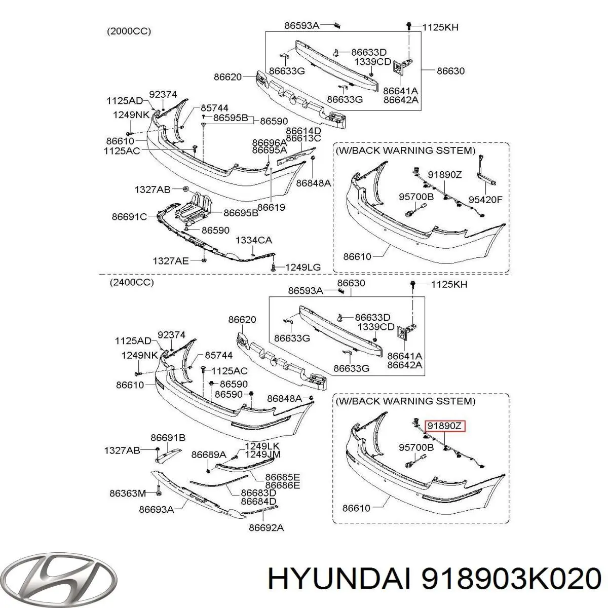 Купити 918903K020 Hyundai/Kia 