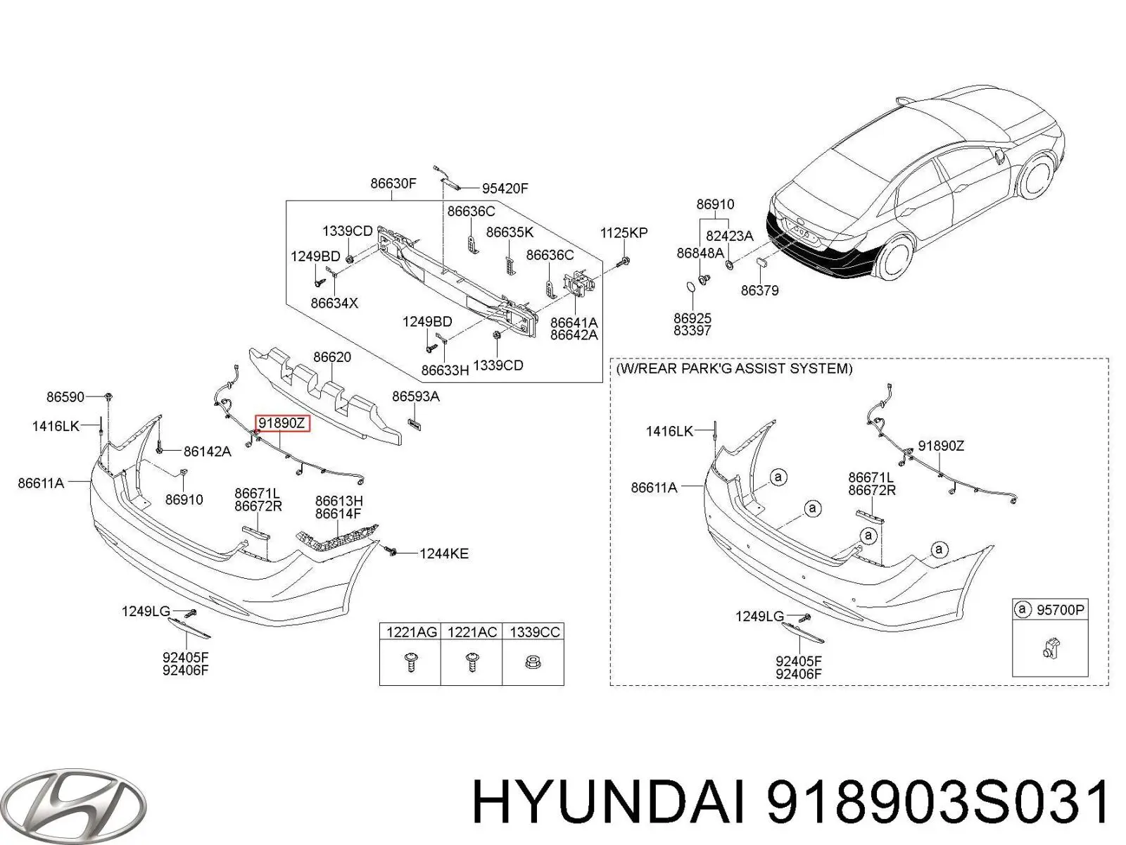  918903S031 Hyundai/Kia