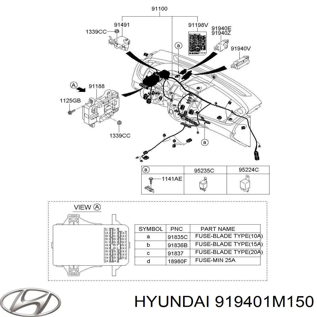 Купити 919401M150 Hyundai/Kia 